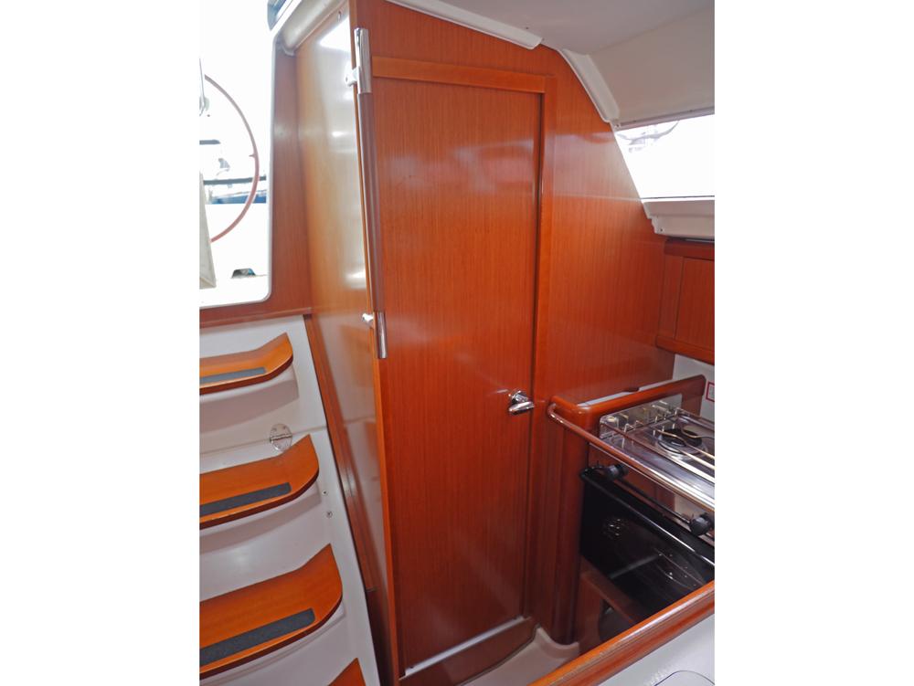 Achterkajuit, Accommodatie